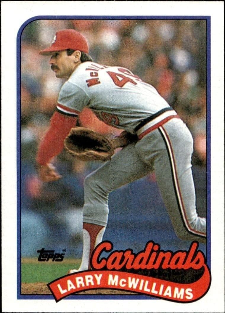 1989 Topps Larry McWilliams #259 trading card