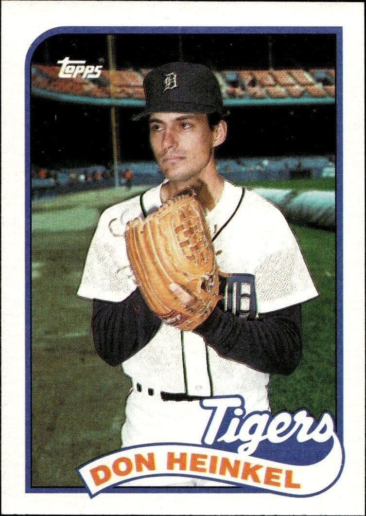 1989 Topps Don Heinkel #499 trading card