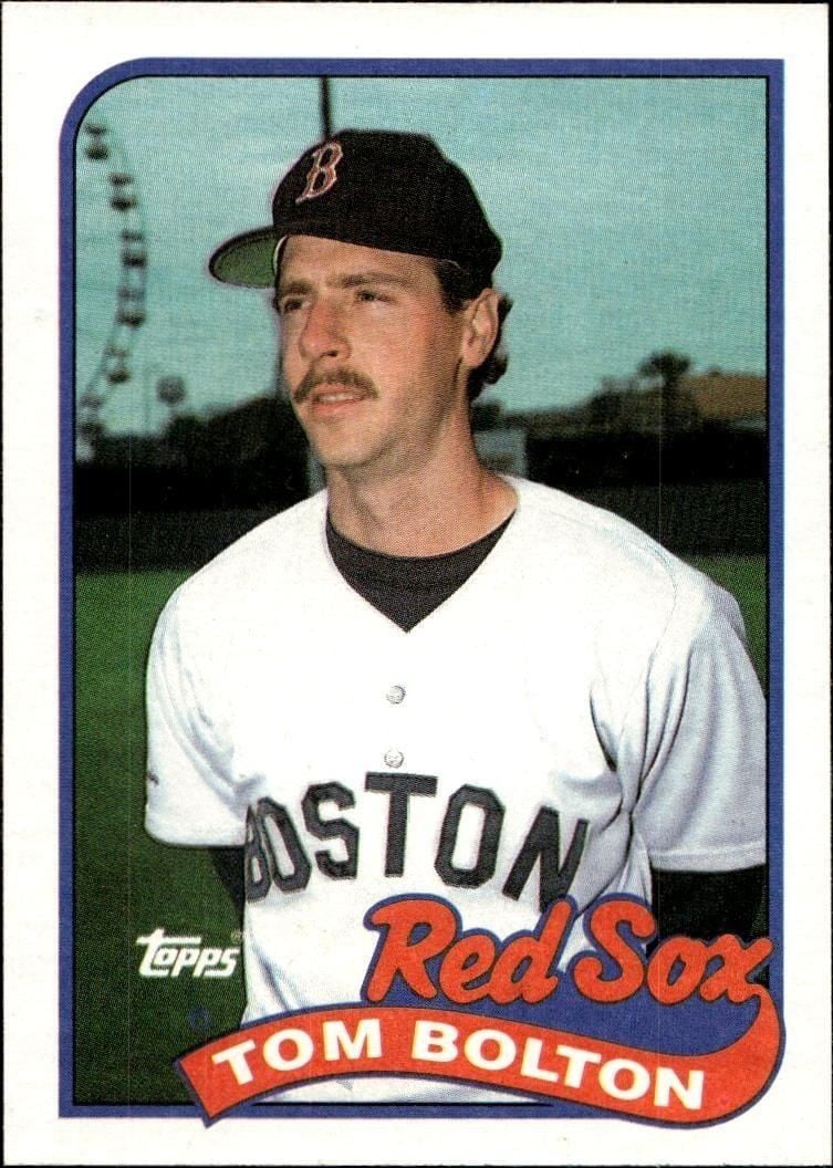 Tom Bolton 1989 Topps #269 Baseball Trading Card - Front 1989 Topps Tom Bolton #269 baseball trading card front