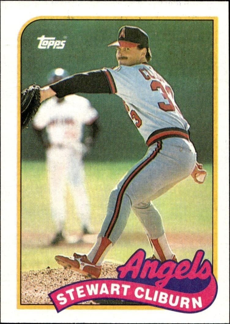 1989 Topps Stewart Cliburn #649 trading card
