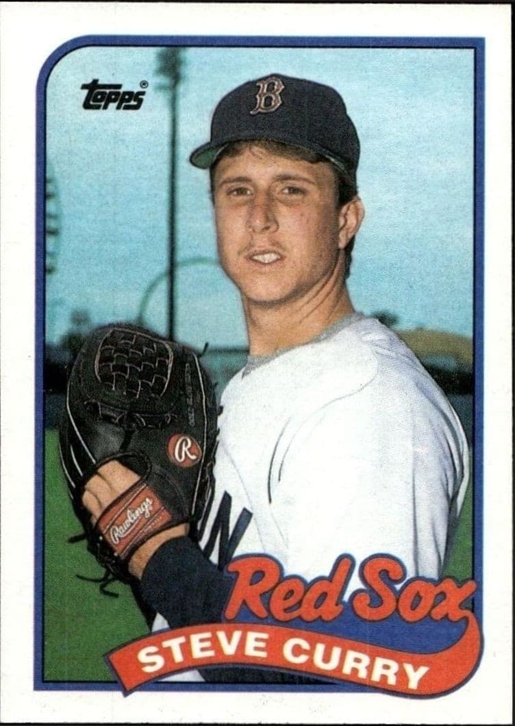 1989 Topps Steve Curry #471 trading card