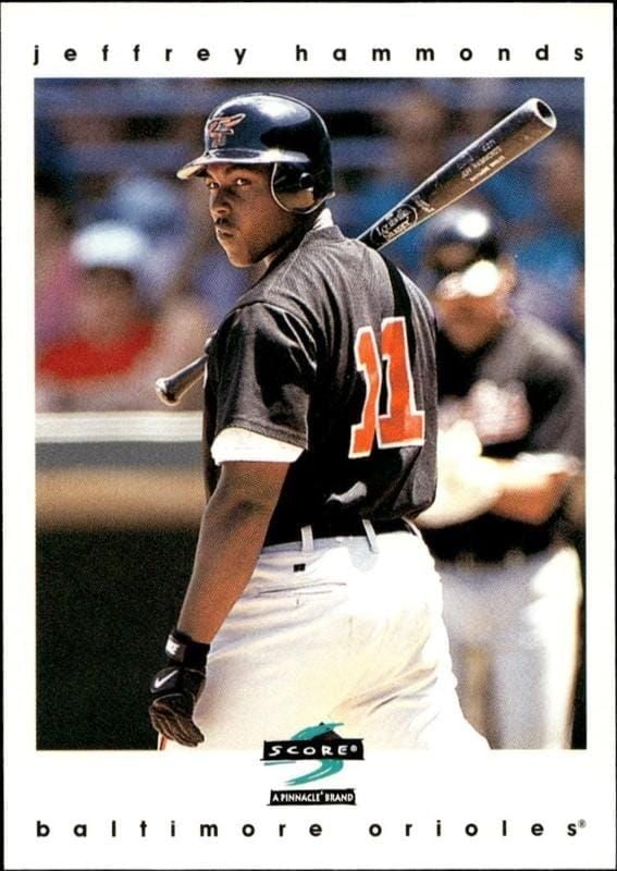 1997 Pinnacle Score Jeffrey Hammonds #12 trading card