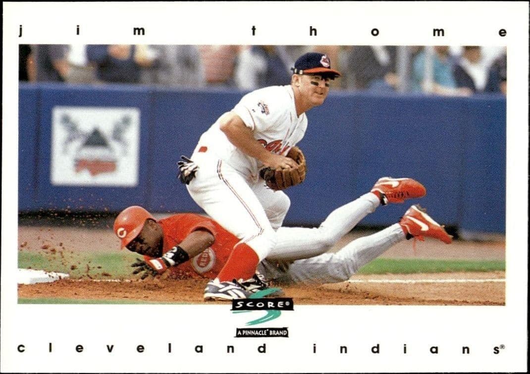 1997 Pinnacle Score Jim Thome #3 trading card