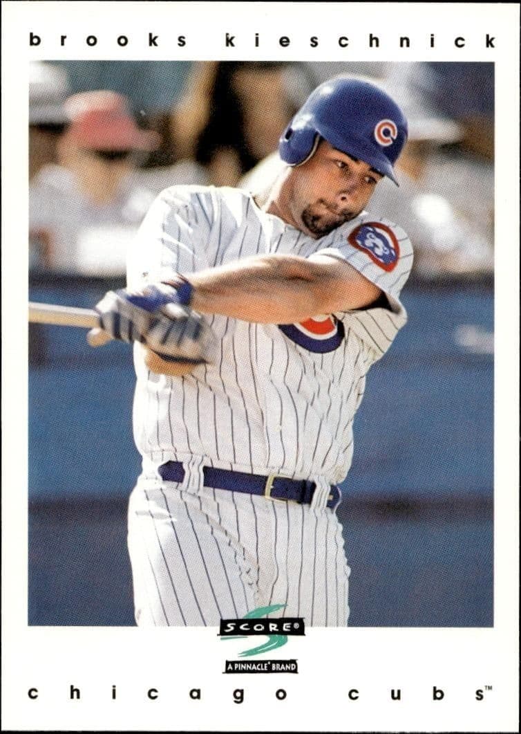 1997 Pinnacle Score Brooks Kieschnick #71 trading card