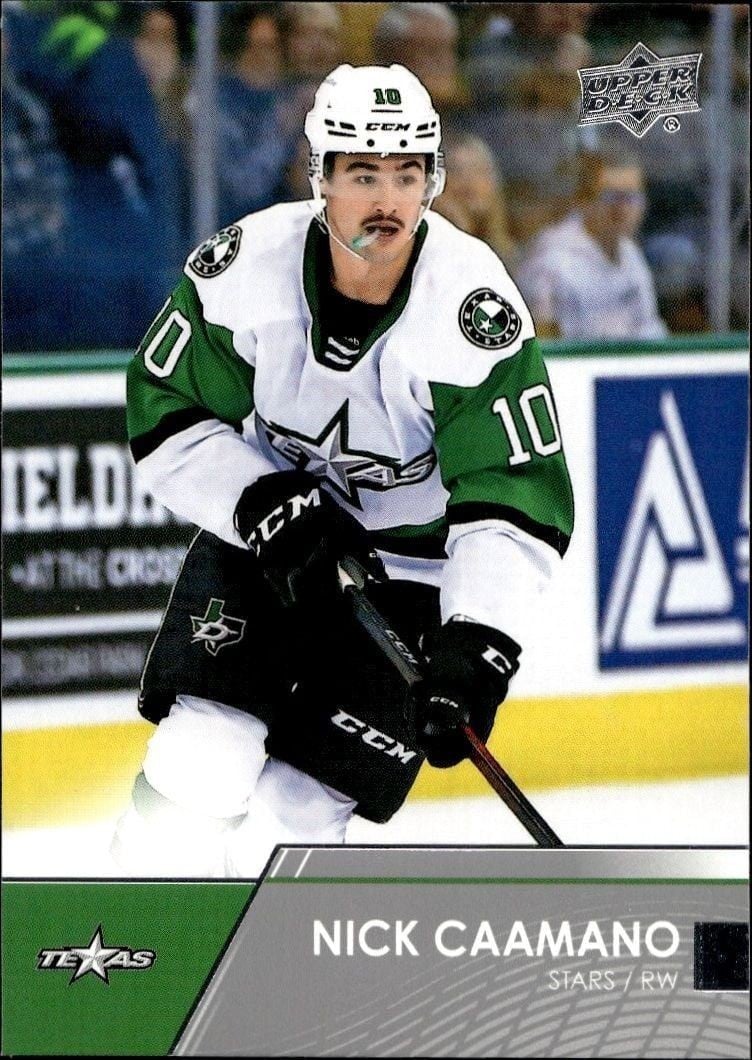 2021-22 Upper-Deck Ahl Nick Caamano #46 trading card