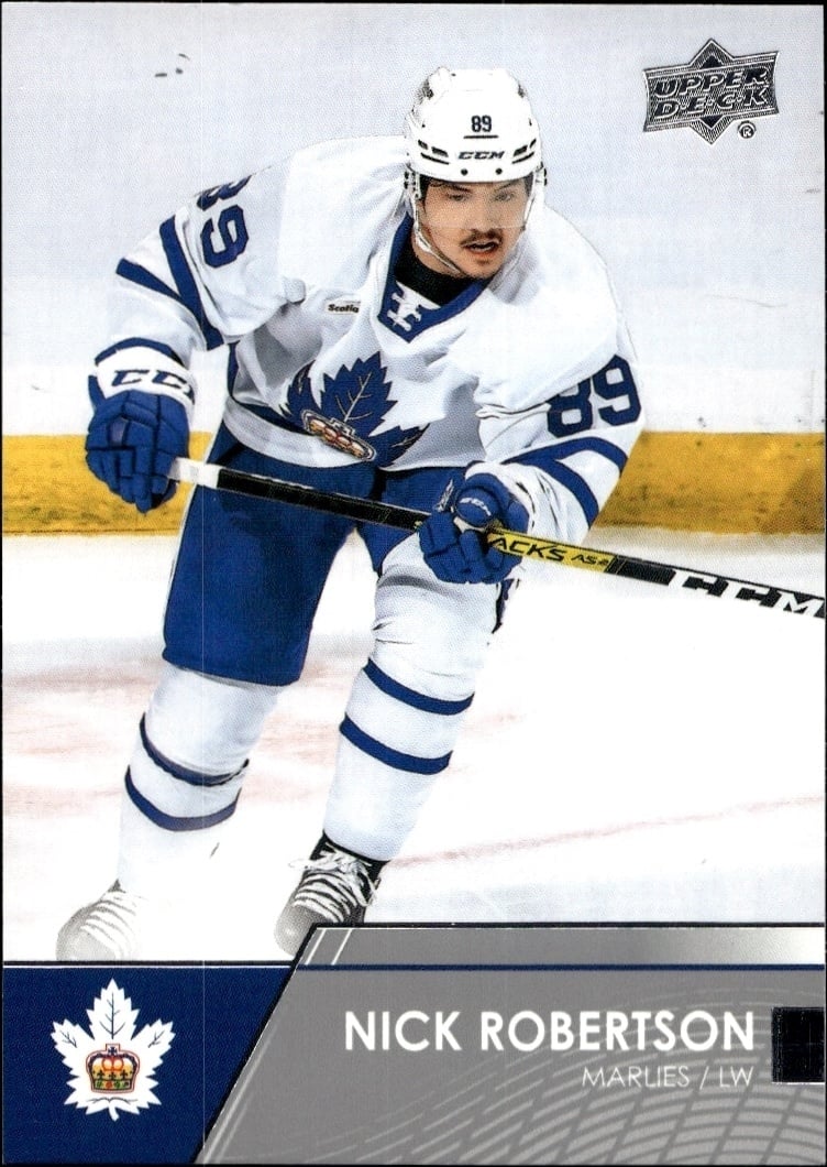 2021-22 Upper-Deck Ahl Nick Robertson #79 trading card