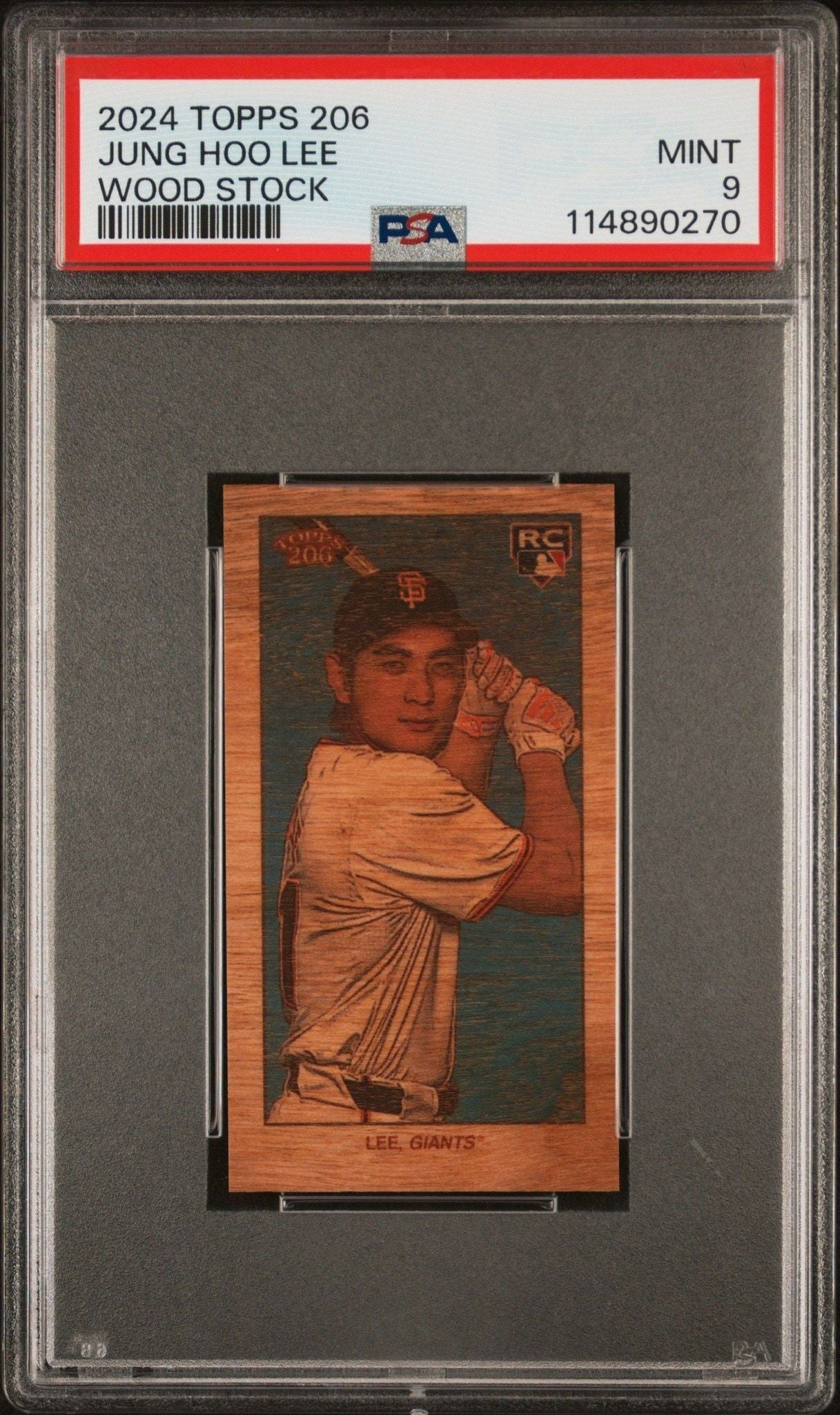 Jung Hoo Lee 2024 Topps #NA Baseball Trading Card - Front 2024 Topps Jung Hoo Lee #NA baseball trading card front