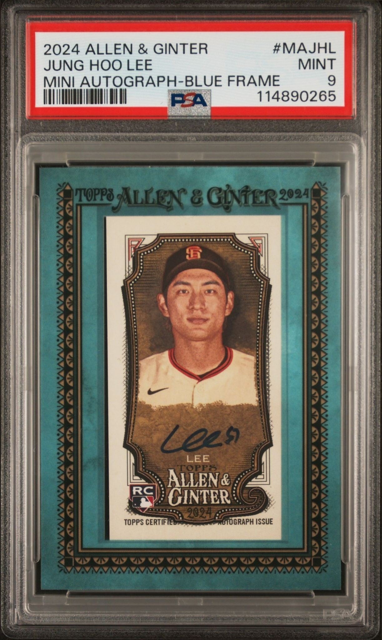 2024 Topps Allen & Ginter Jung Hoo Lee #MA-JHL trading card