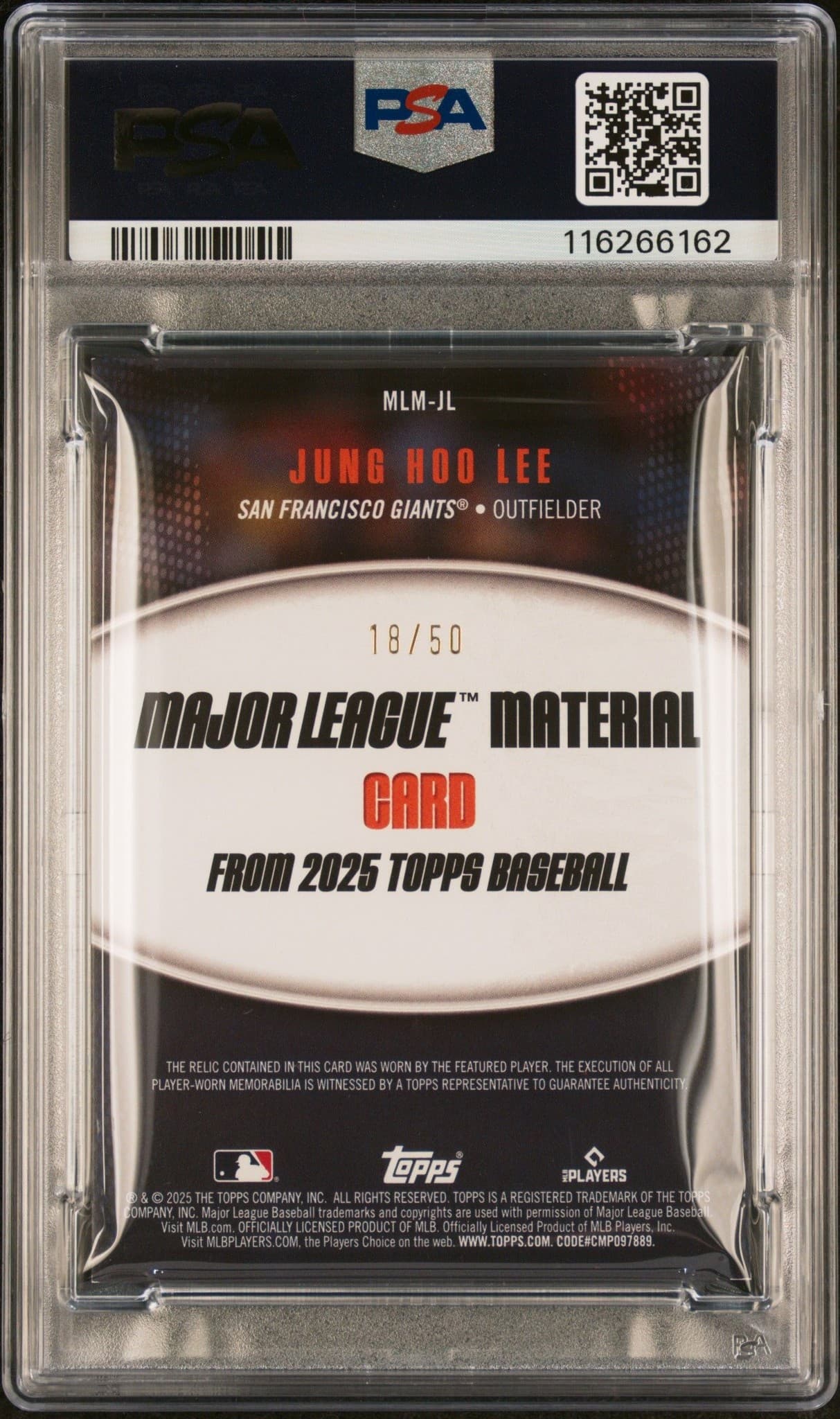 Jung Hoo Lee - Back