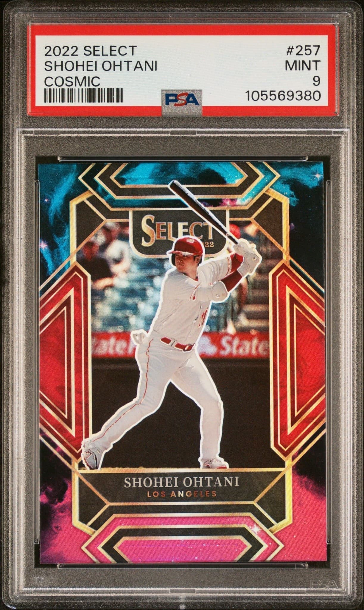 2022 Panini Select Shohei Ohtani #257 trading card