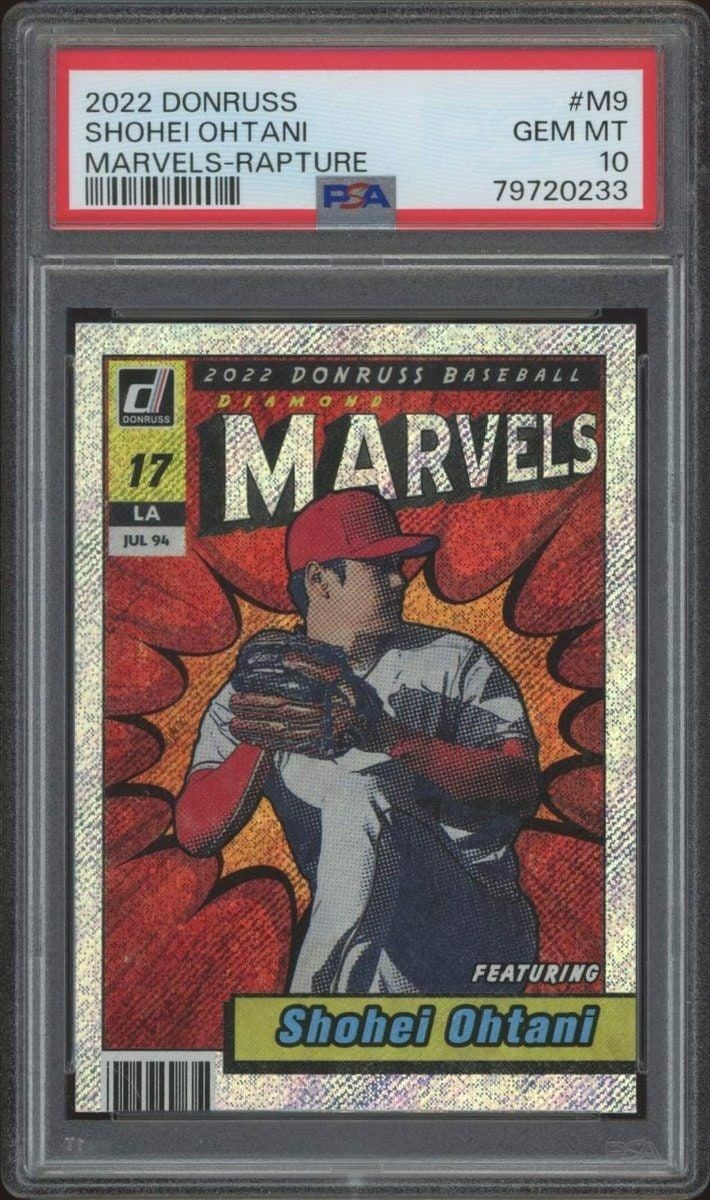 2022 Panini Donruss Shohei Ohtani #M-9 trading card