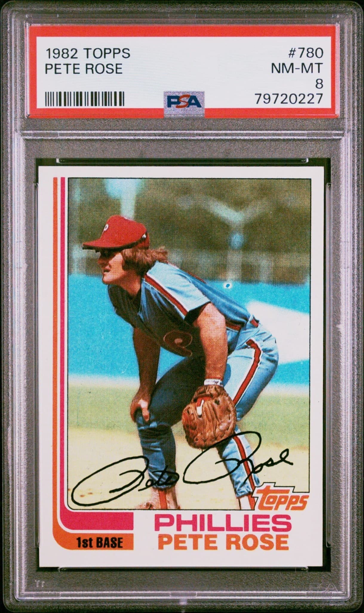 1982 Topps Pete Rose #780 trading card