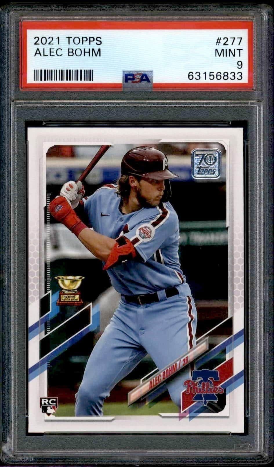 2021 Topps Series 1 Alec Bohm #277 trading card