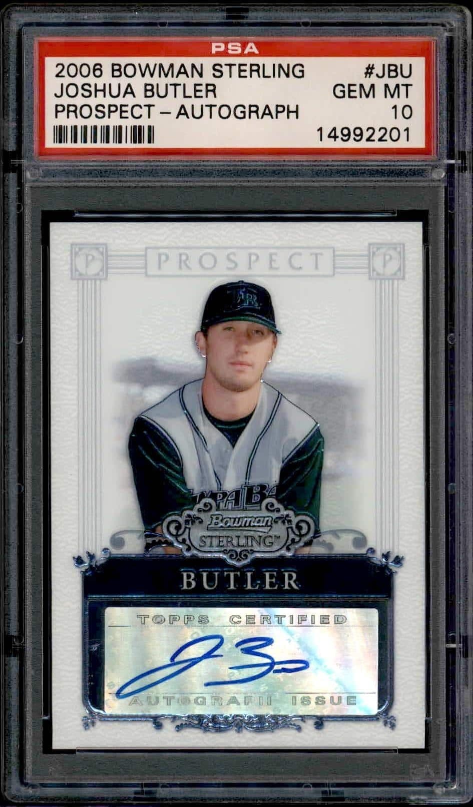 2006 Bowman Sterling Joshua Butler #BSP-JBU trading card