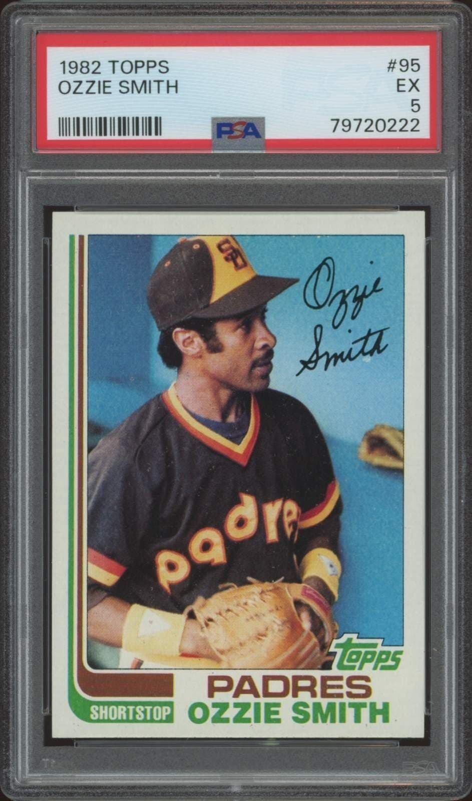 1982 Topps Ozzie Smith #95 trading card