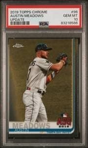 2019 Topps Chrome Update Austin Meadows #96 trading card