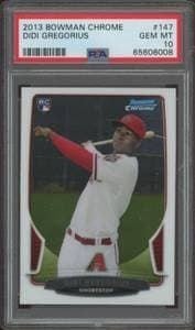 2013 Bowman Chrome Didi Gregorius #147 trading card