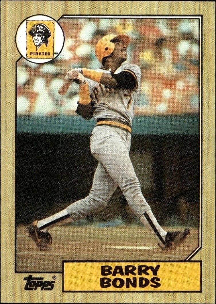1987 Topps Base Set checklist preview