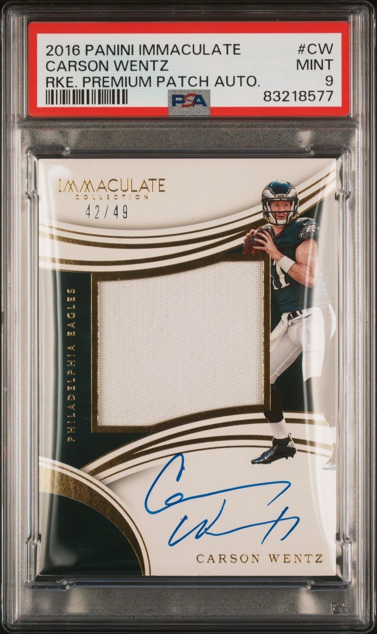2016 Panini Immaculate checklist preview