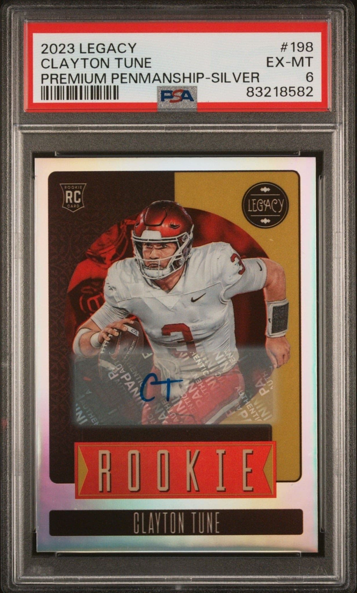 2023 Panini Legacy Clayton Tune #198 trading card