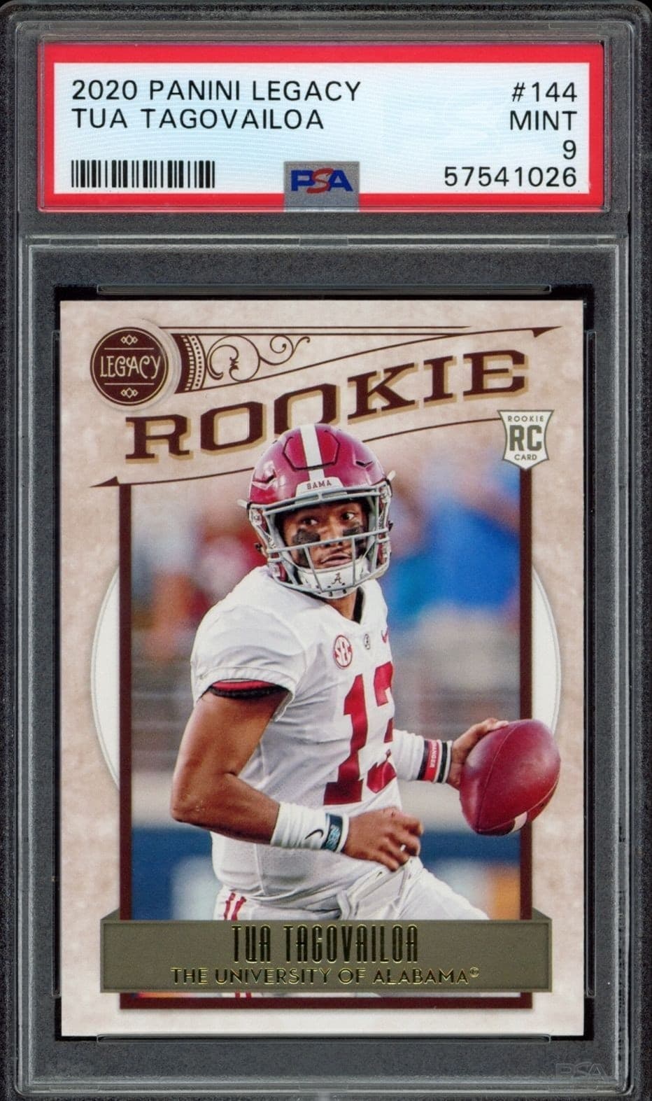 2020 Panini Legacy Tua Tagovailoa #144 trading card