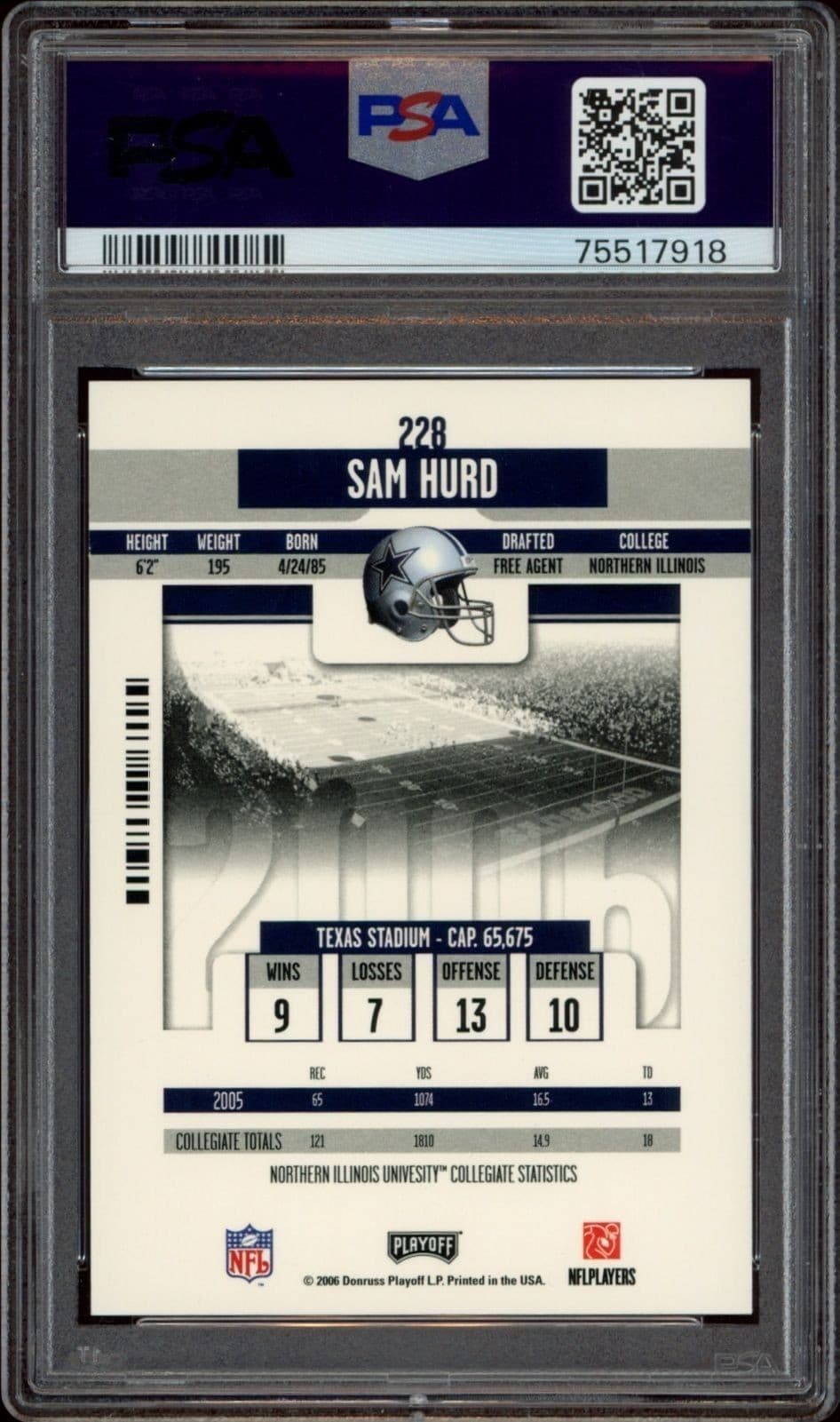 Sam Hurd - Back