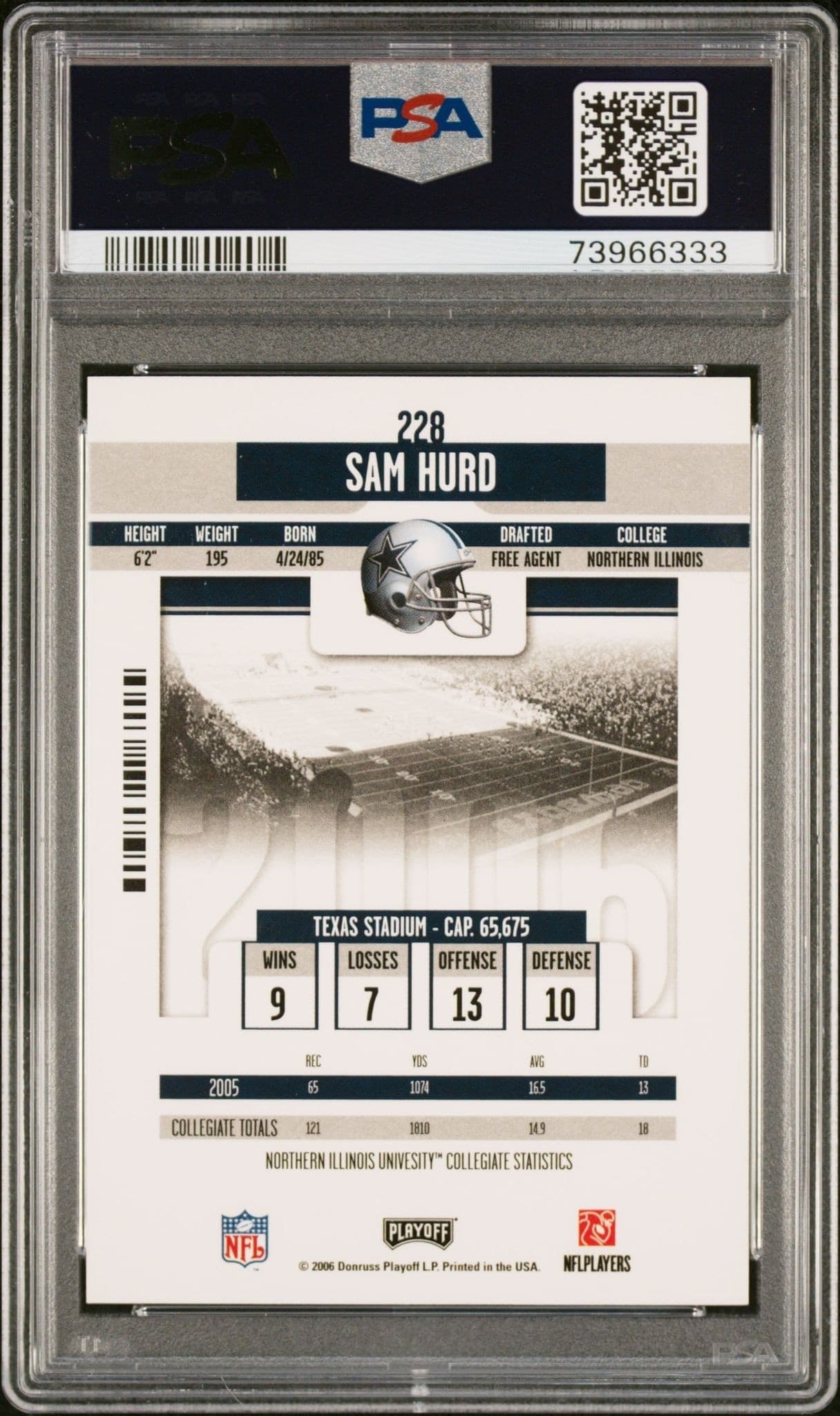 Sam Hurd - Back