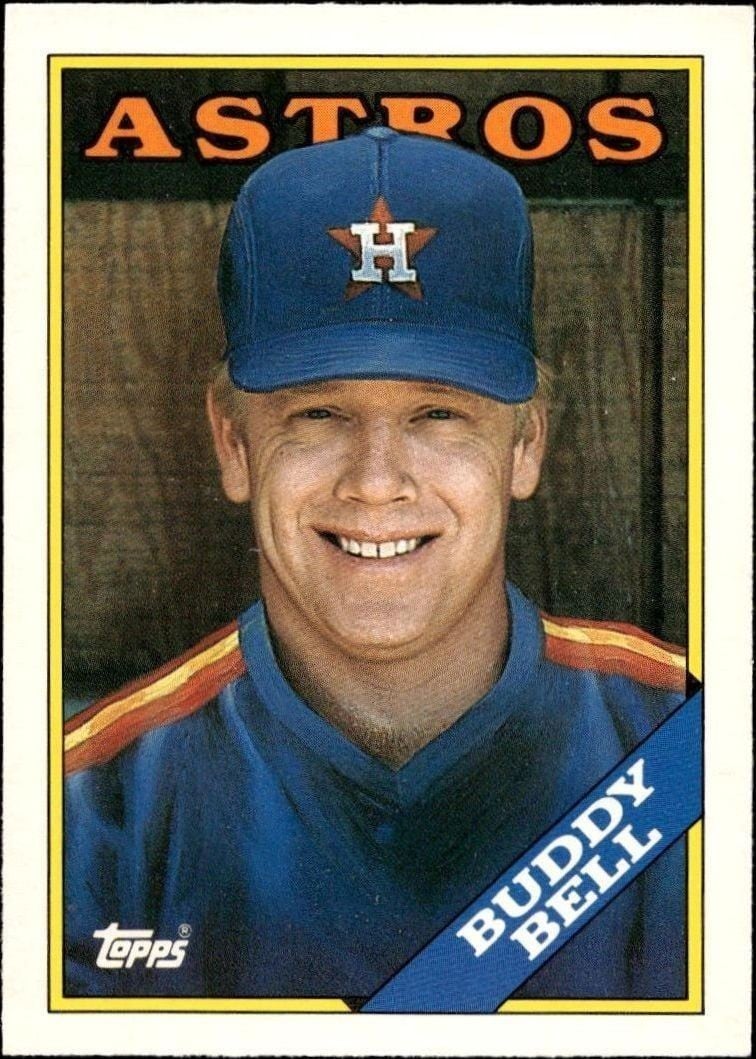 Buddy Bell 1988 Topps Traded #13T Baseball Trading Card - Front 1988 Topps Traded Buddy Bell #13T baseball trading card front