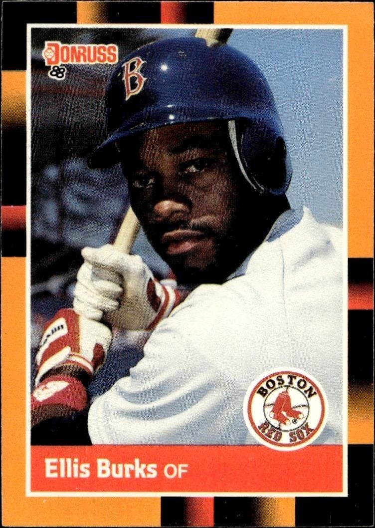 1988 Donruss Baseball's Best Ellis Burks #121 trading card