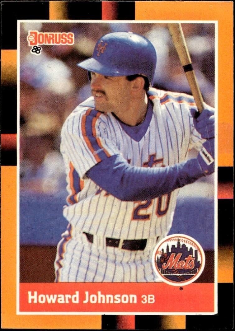 Howard Johnson 1988 Donruss Baseball's Best #97 Baseball Trading Card - Front 1988 Donruss Baseball's Best Howard Johnson #97 baseball trading card front