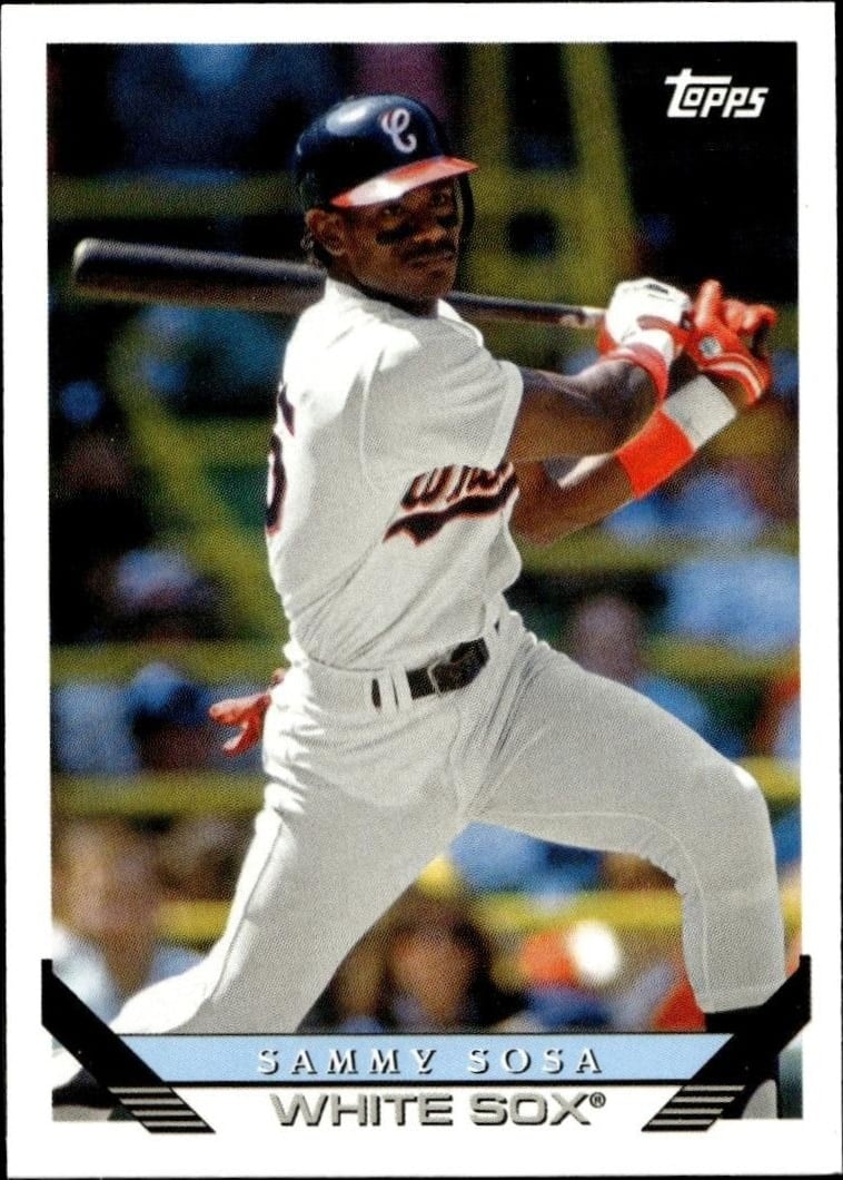 Sammy Sosa 2019 Topps Archives #289 Baseball Trading Card - Front 2019 Topps Archives Sammy Sosa #289 baseball trading card front