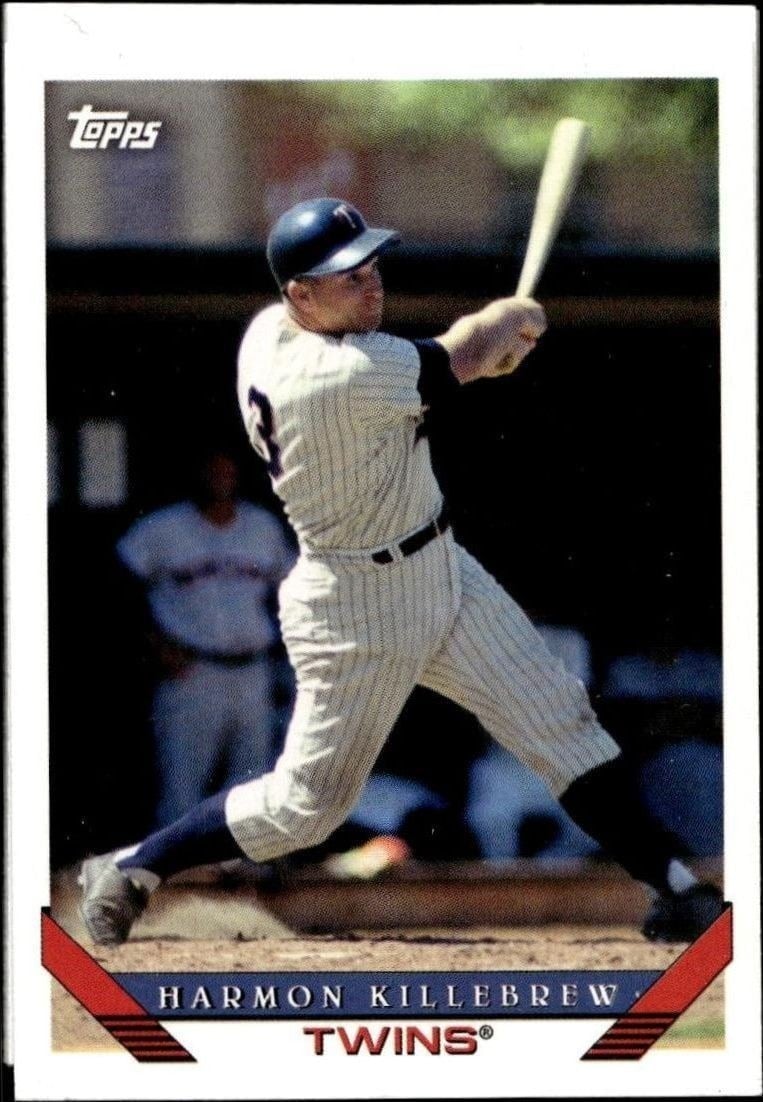 Harmon Killebrew 2019 Topps Archives #266 Baseball Trading Card - Front 2019 Topps Archives Harmon Killebrew #266 baseball trading card front