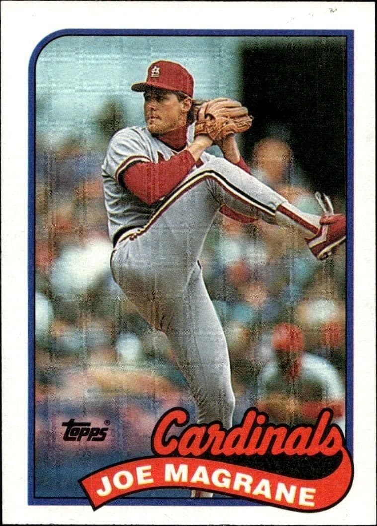 1989 Topps Joe Magrane #657 trading card