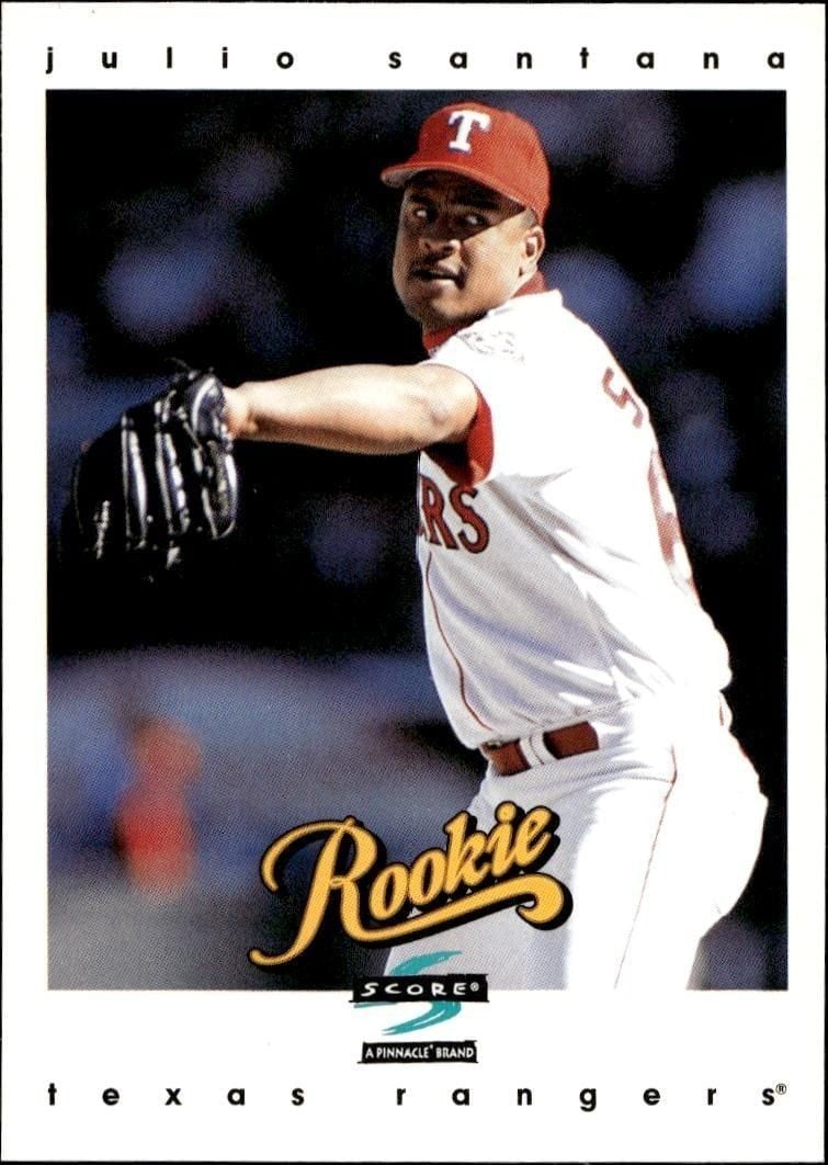 1997 Pinnacle Score Julio Santana #490 trading card