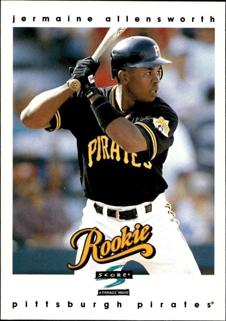 1997 Pinnacle Score Jermaine Allensworth #313 trading card