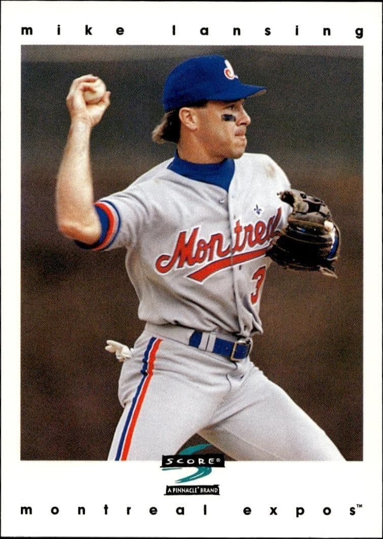 1997 Pinnacle Score Mike Lansing #289 trading card