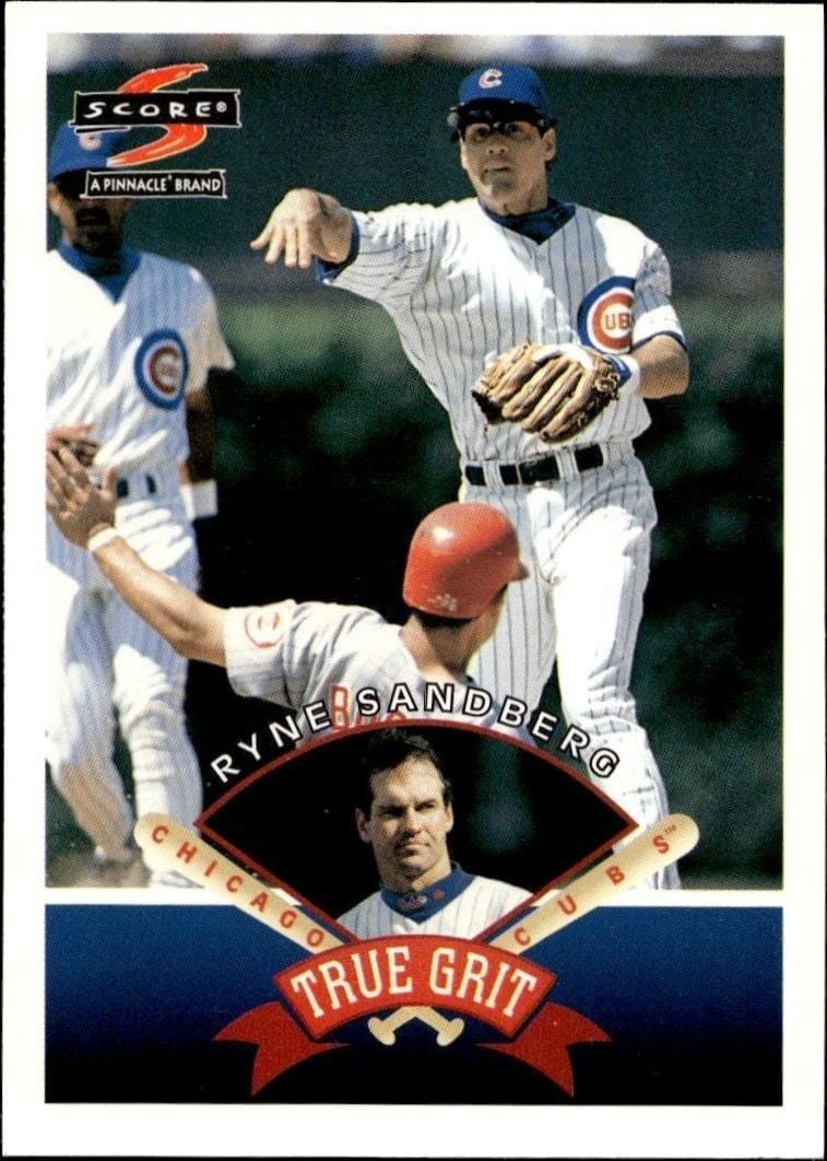 1997 Pinnacle Score Ryne Sandberg #537 trading card