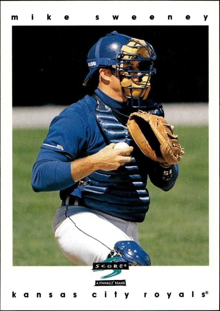 1997 Pinnacle Score Mike Sweeney #262 trading card
