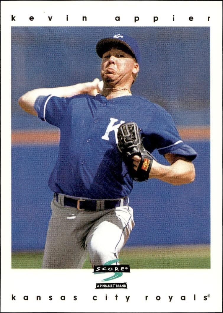 1997 Pinnacle Score Kevin Appier #42 trading card