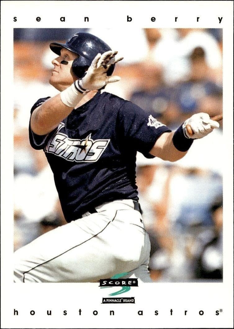1997 Pinnacle Score Sean Berry #41 trading card