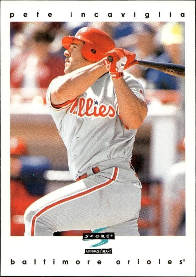 1997 Pinnacle Score Pete Incaviglia #44 trading card