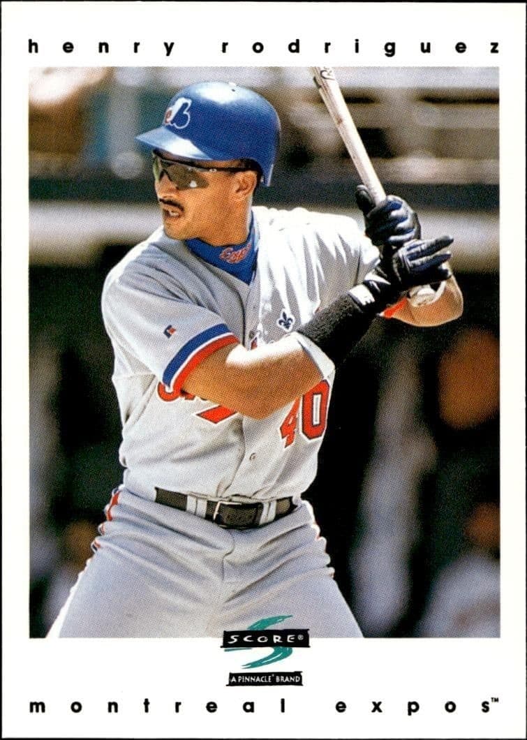 1997 Pinnacle Score Henry Rodriguez #228 trading card