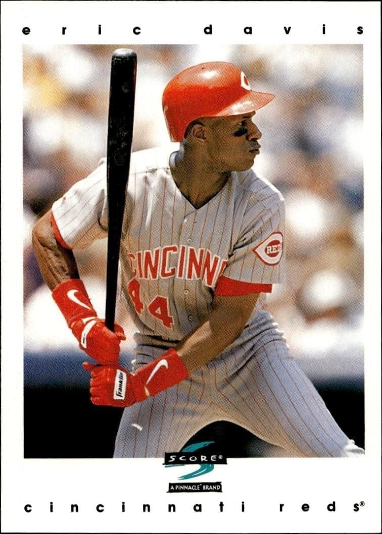 1997 Pinnacle Score Eric Davis #280 trading card