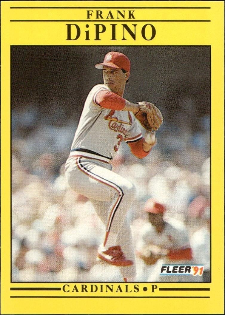 1991 Fleer Frank DiPino #632 trading card