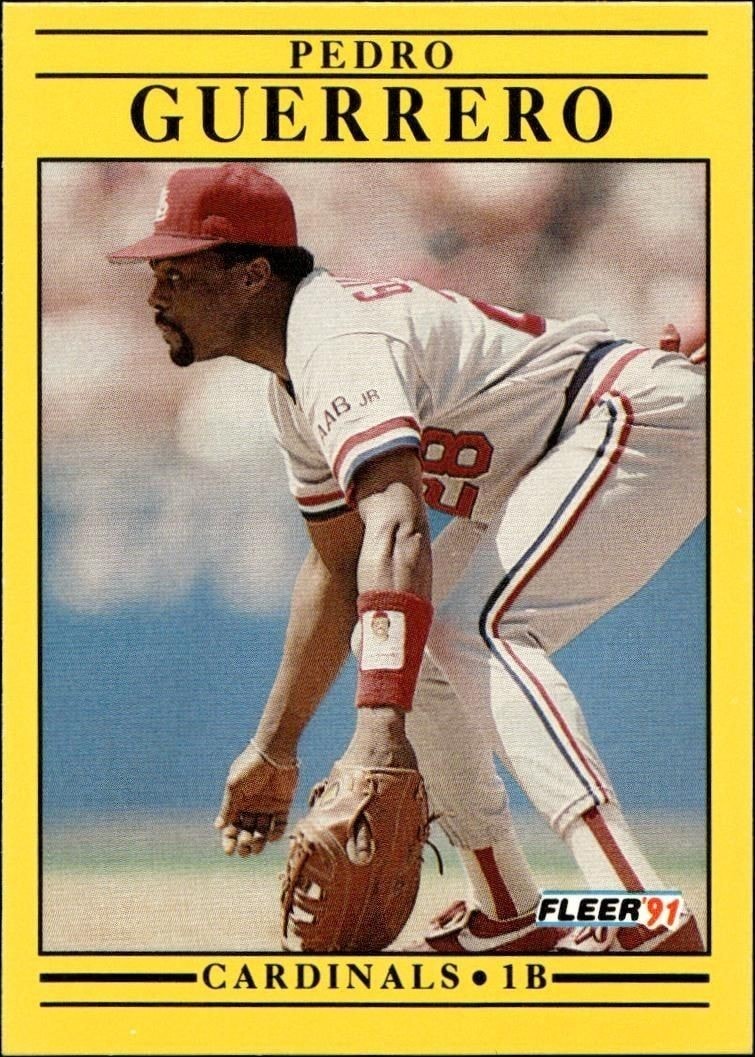 1991 Fleer Base Set checklist preview