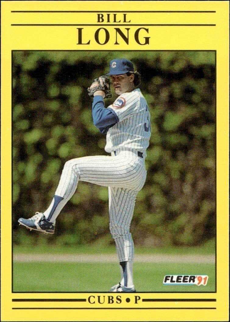 1991 Fleer Bill Long #425 trading card