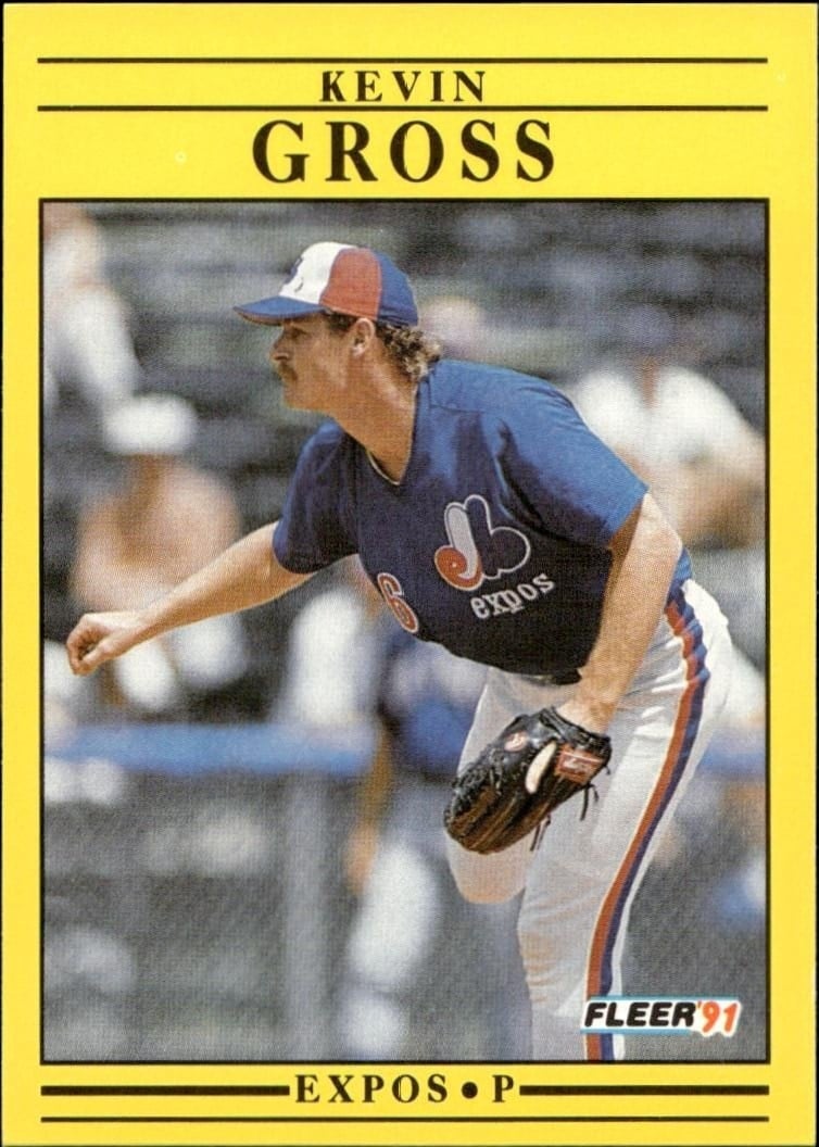 1991 Fleer Kevin Gross #235 trading card