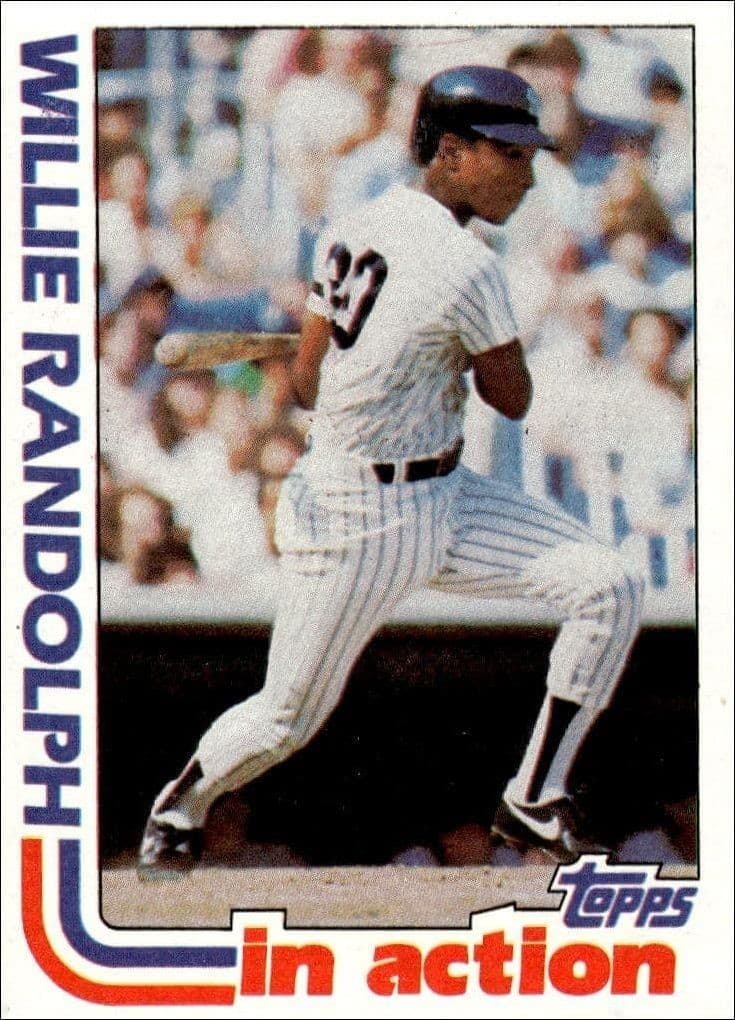1982 Topps Willie Randolph #570 trading card