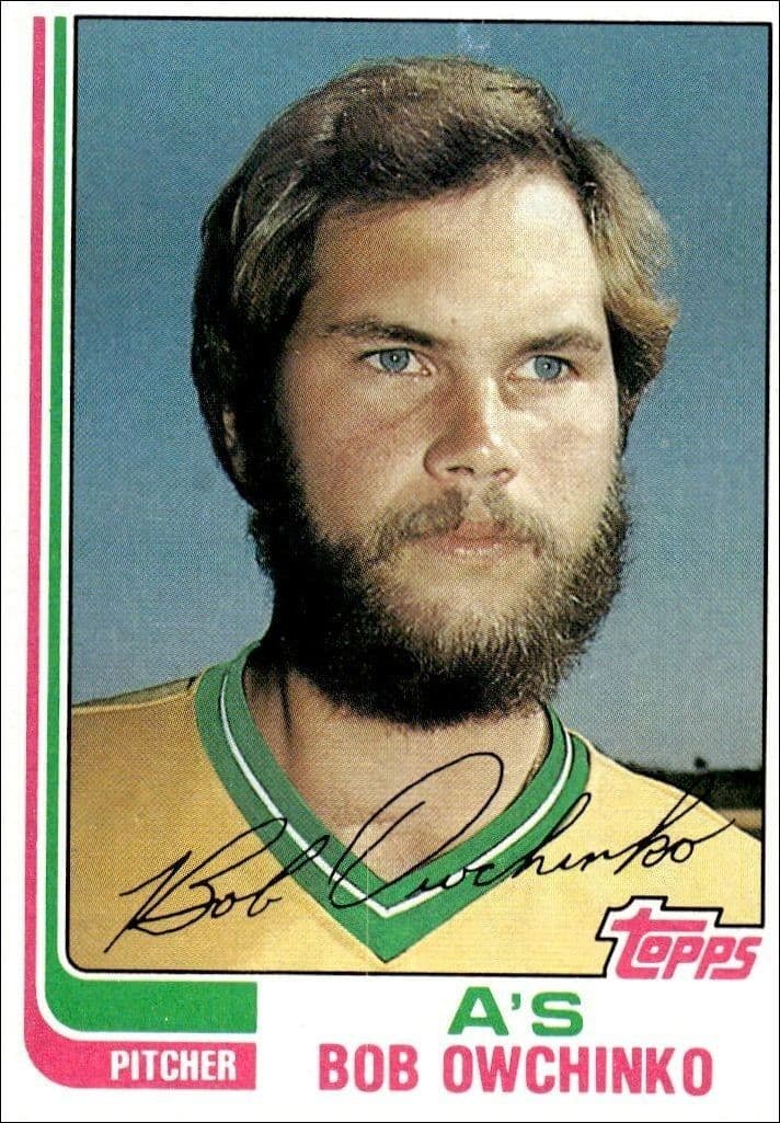 1982 Topps Bob Owchinko #243 trading card