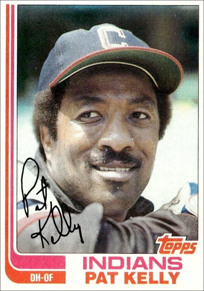 Pat Kelly 1982 Topps #417 Baseball Trading Card - Front 1982 Topps Pat Kelly #417 baseball trading card front